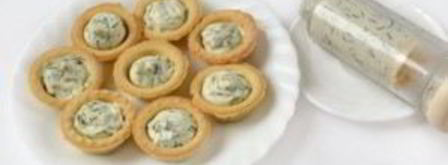 тарталетки с семгой и сыром. Шаг 5