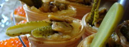 тарталетки с сыром и копчеными ракушками. Шаг 5