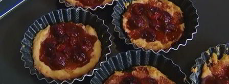 тарталетки с вишней. Шаг 9