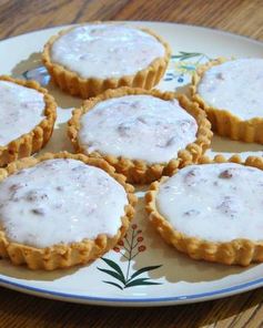 Тарталетки с земляничным кремом