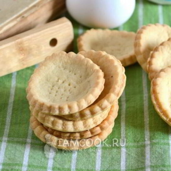 Рецепт теста для тарталеток и закусочных корзиночек