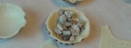 закрытые тарталетки с курицей и грибами. Шаг 14