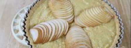 грушевый тарт с миндалем. Шаг 12