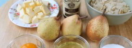 грушевый тарт с миндалем. Шаг 8