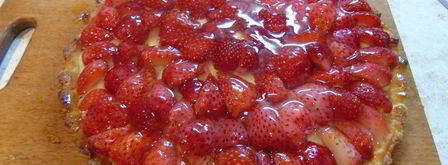 клубнично-кокосовый тарт. Шаг 10