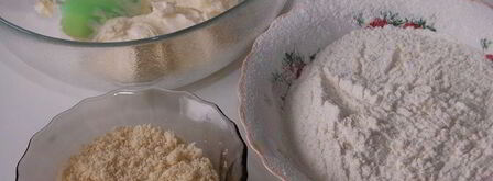 миндальный тарт с карамелизованными нектаринами. Шаг 3