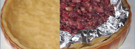 миндальный тарт с карамелизованными нектаринами. Шаг 5