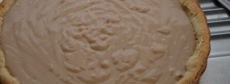 миндальный тарт с карамелизованными нектаринами. Шаг 7