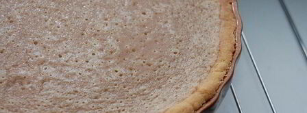 миндальный тарт с карамелизованными нектаринами. Шаг 8