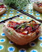 Мини-тарты со сладким перцем