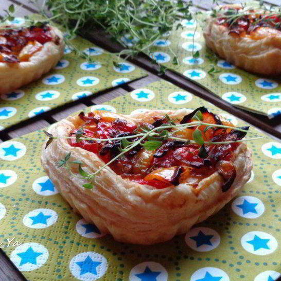 Рецепт мини-тартов со сладким перцем