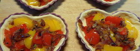 мини-тарты со сладким перцем. Шаг 10