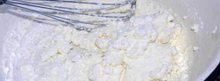 шоколадно-творожный тарт-суфле с малиной. Шаг 9