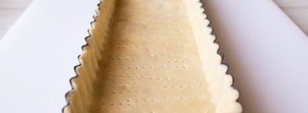 тарт с белыми грибами и луком-пореем. Шаг 9