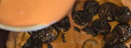 тарт с черносливом и нежнейшим шоколадным ганашем. Шаг 11