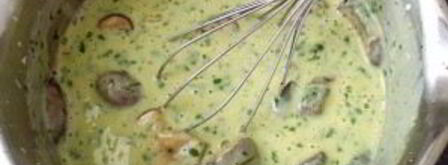 тарт с грибами и ветчиной. Шаг 7