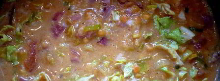 тарт с красной чечевицей и кокосом. Шаг 12