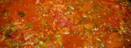 тарт с красной чечевицей и кокосом. Шаг 9