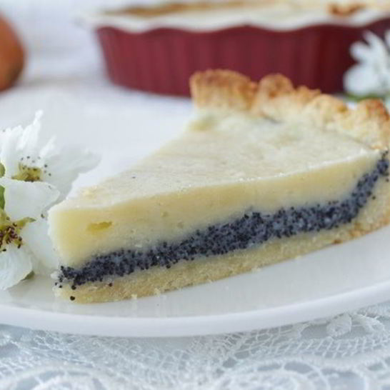 Рецепт тарта с маком и маскарпоне