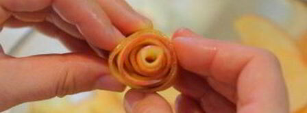 тарт с розами из яблок. Шаг 10