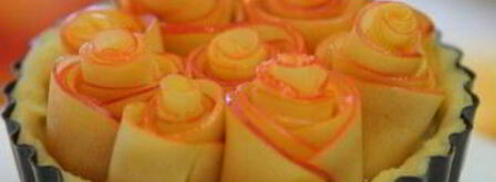 тарт с розами из яблок. Шаг 11