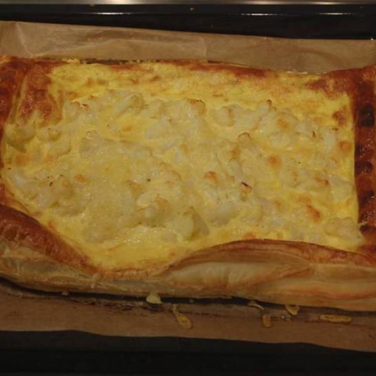 Рецепт тарта с цветной капустой