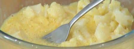 тарт с цветной капустой. Шаг 10