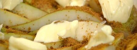 тарт татен с грушами и изюмом. Шаг 8