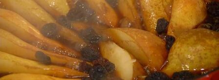 тарт татен с грушами и изюмом. Шаг 9