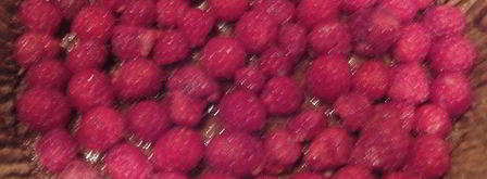 трюфельный тарт с малиной. Шаг 9