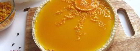 творожный тарт с мандариновым соусом. Шаг 20