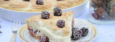 творожный тарт с персиками. Шаг 13