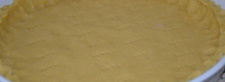 творожный тарт с персиками. Шаг 4