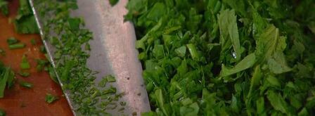 творожный тарт с зеленым горошком, спаржей и кедровыми орехами. Шаг 6