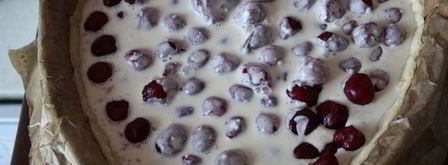 вишневый тарт с миндалем. Шаг 11