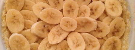 заливной банановый тарт. Шаг 3