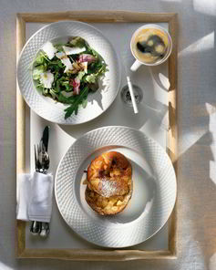 Французские тосты с яблоками