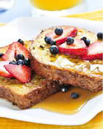 Французские тосты с ягодами