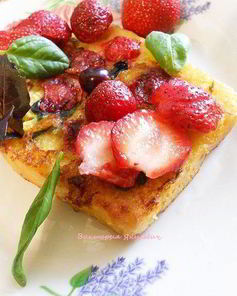 Клубничные тосты