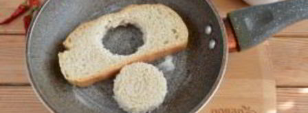 тост с яйцом и авокадо. Шаг 4