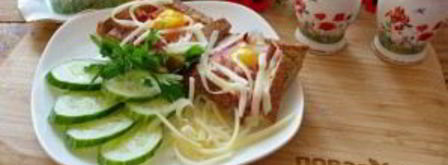 тосты карбонара. Шаг 13