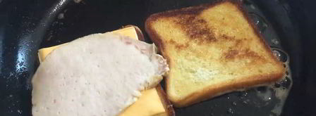 тосты на завтрак. Шаг 3