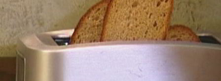 тосты с беконом, карамелизированными яблоками и луком. Шаг 6