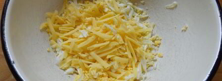 тосты с морковно-сырным салатом. Шаг 4