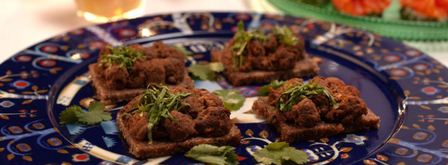 тосты с печеночным паштетом. Шаг 5