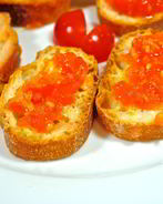 Тосты с помидорами