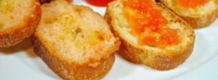 тосты с помидорами. Шаг 7