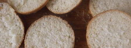 тосты с творожно-лососевой начинкой. Шаг 5