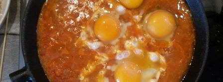 шакшука с киноа и брынзой. Шаг 7