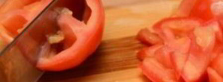 яичница-болтунья с помидорами. Шаг 5